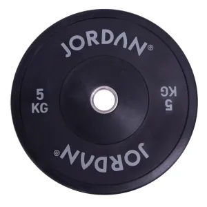 JORDAN® HG Black Rubber Bumper Weight Plates