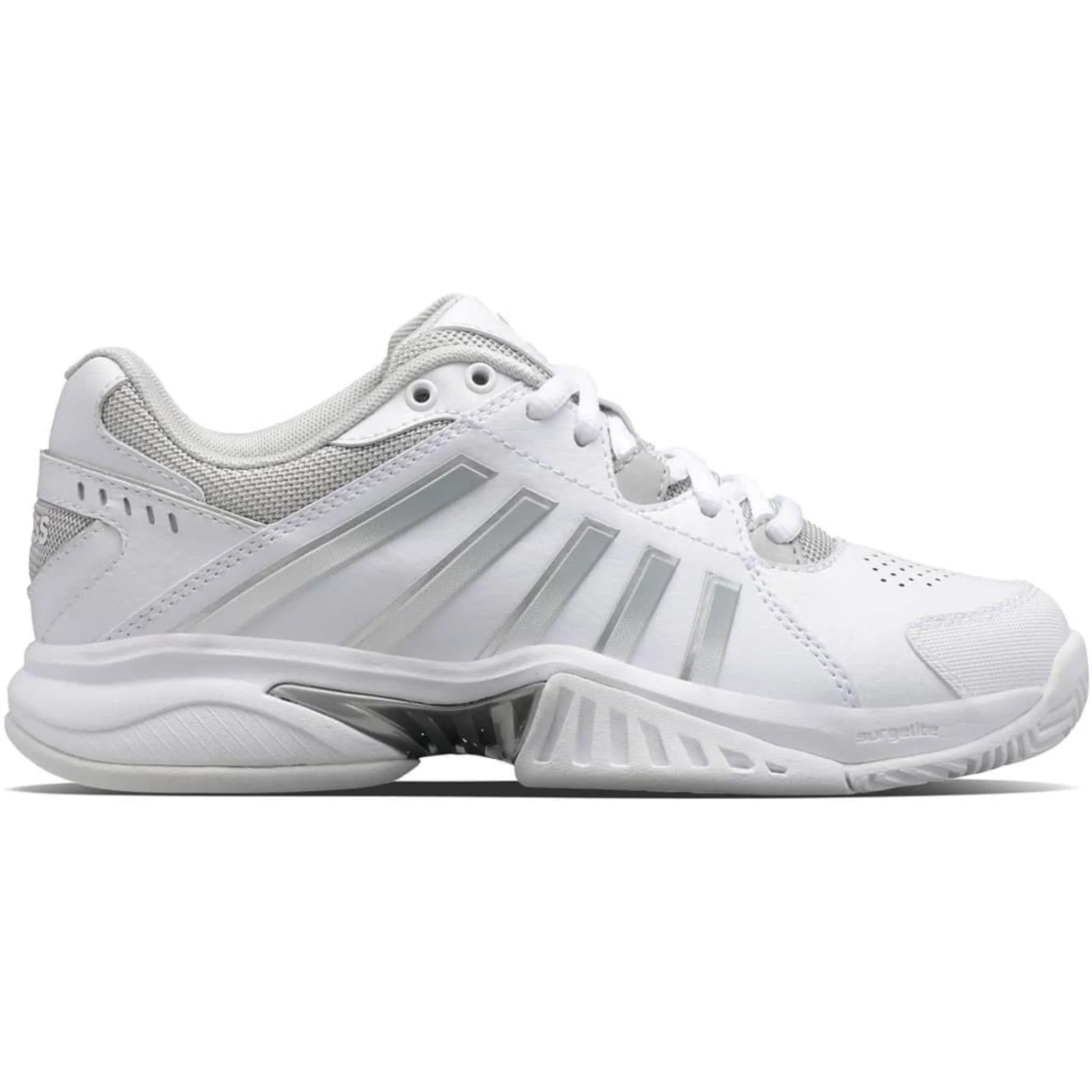 K-Swiss Women Receiver V - White/Vapor Blue/Silver