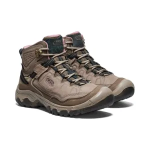 Keen Women's Targhee IV Waterproof Hiking Boot - Brindle/Nostalgia Rose