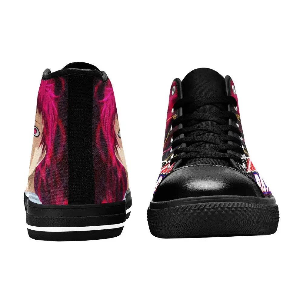 Kuroko Basketball Shoes High Tops Sneakers for Kids and Adults