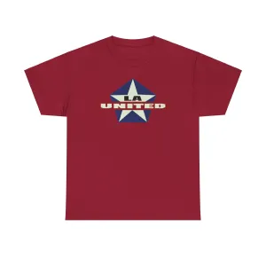 LA United Continental Indoor Soccer League California 1993 T-shirt