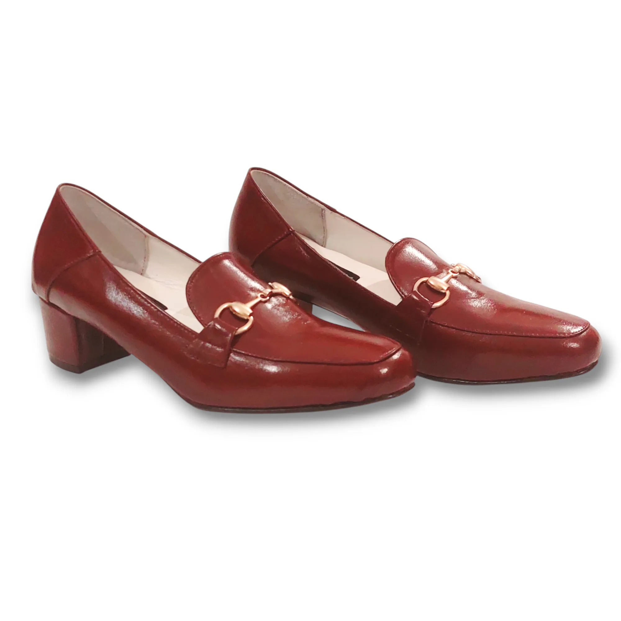 Ladies leather court shoe LS05