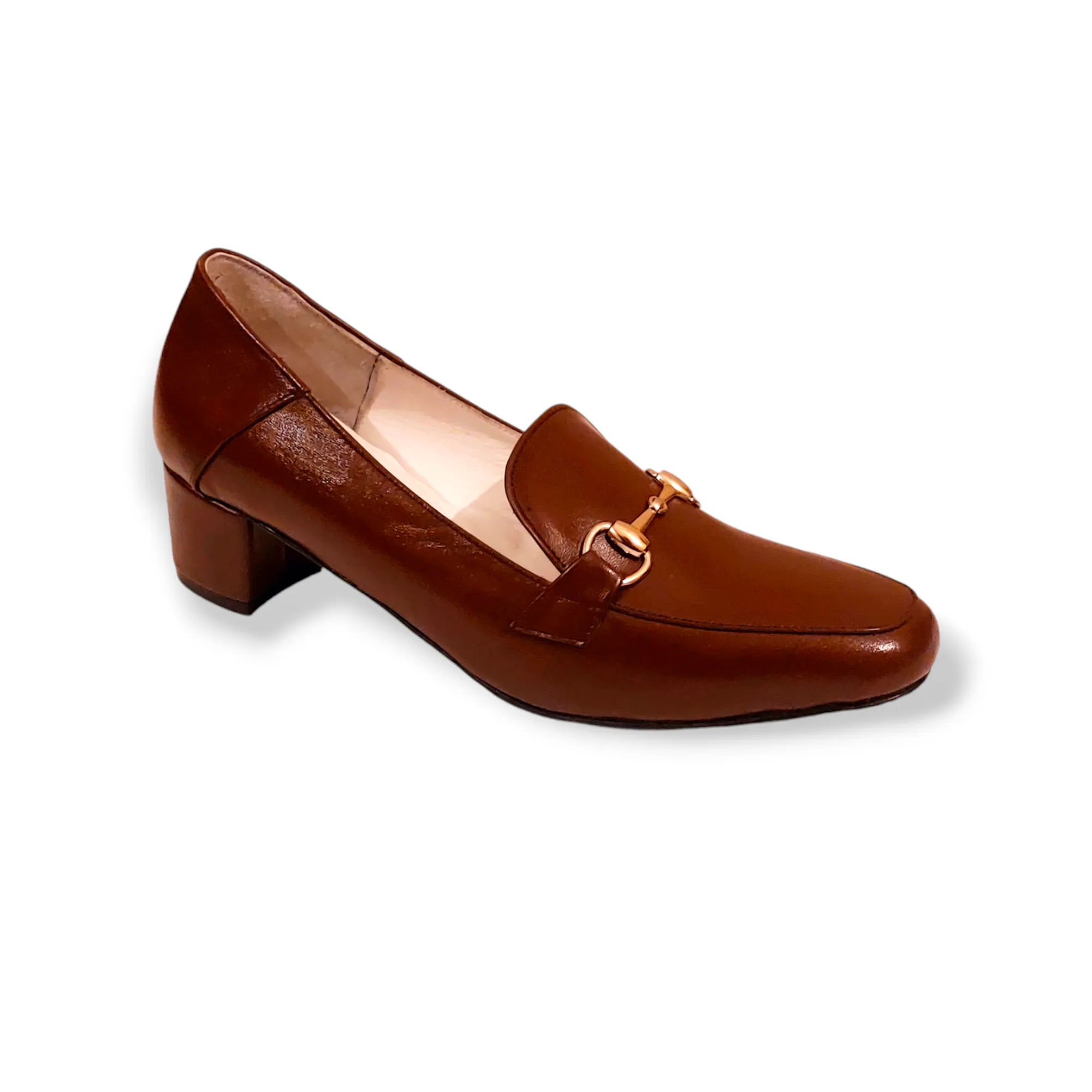 Ladies leather court shoe LS05