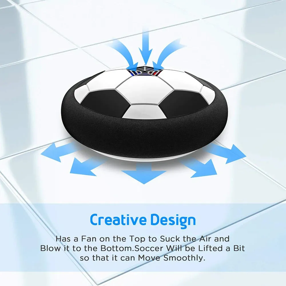 LED Hover Soccer Ball Air Power Training Ball Playing Football Indoor Outdoor Game  Sport Toys  Birthday Gifts for Kids Soccer
