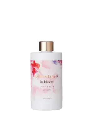 LINDEN LEAVES  In Bloom Bubble Bath Pink Petal 300ml