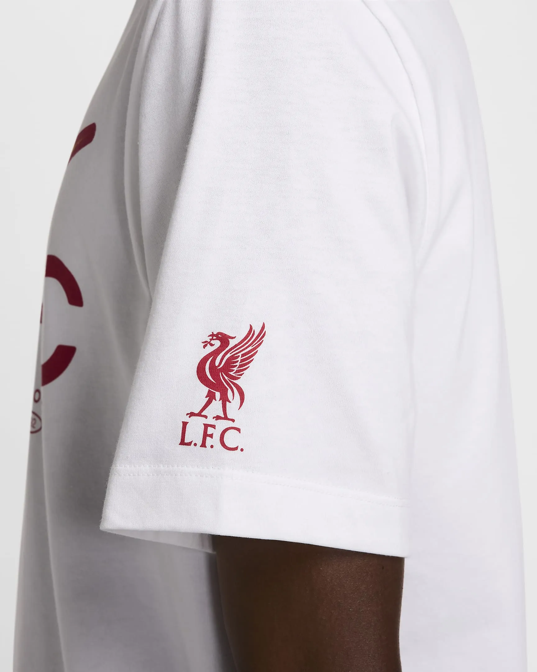 Liverpool FC Swoosh Men's Nike Soccer T-Shirt