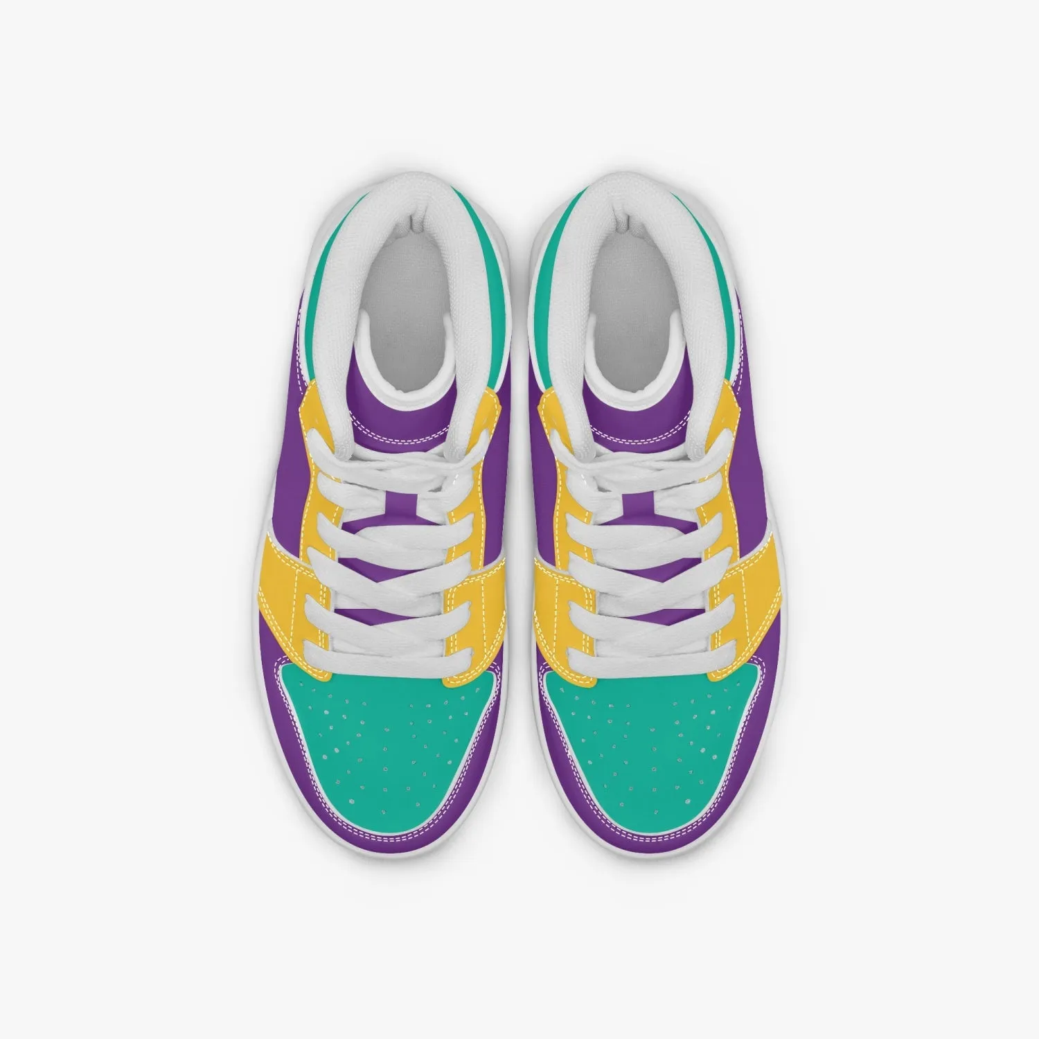 Los Angeles Sparks Fan Unofficial High-Top Shoes, sneakers, and Trainers Unisex for Kids 213 Girls' High-Top Basketball Shoes by Niche Era