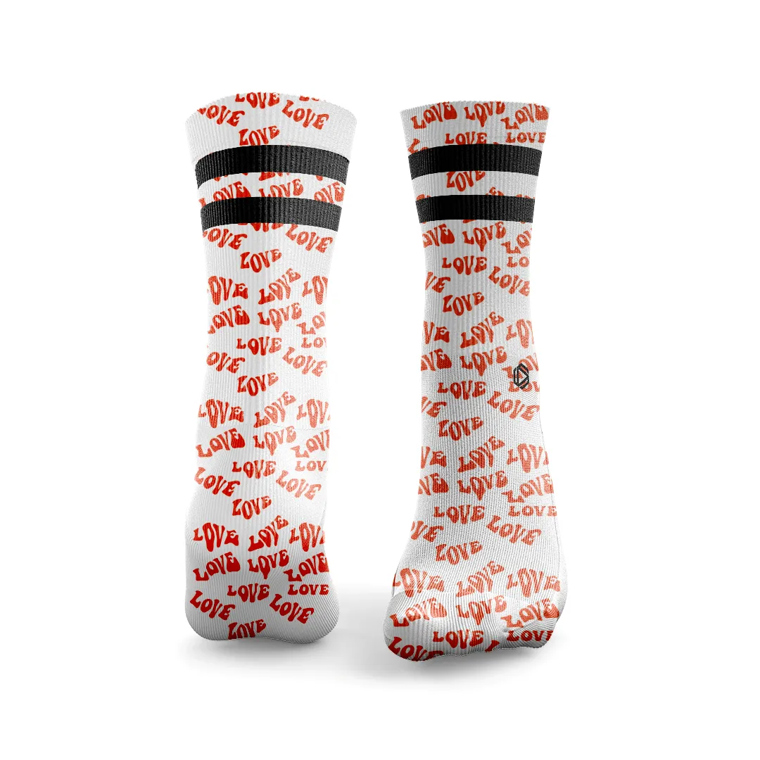 Love Pattern Red
