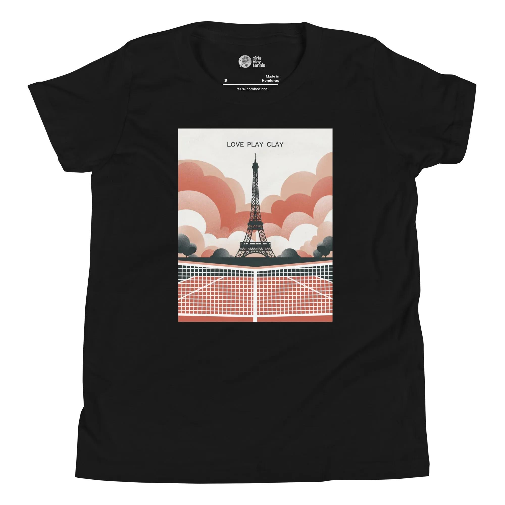 Love Play Clay Tennis T-Shirt - Youth