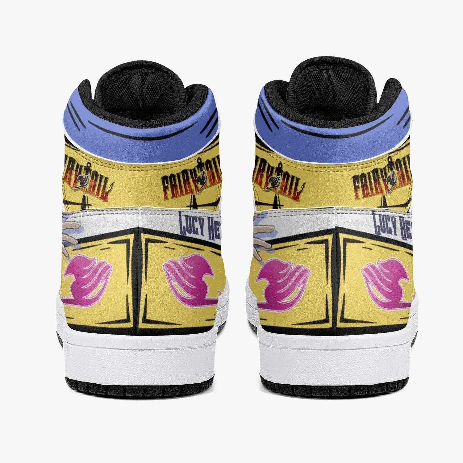 Lucy Heartfilia Fairy Tail Mid 1 Basketball Shoes