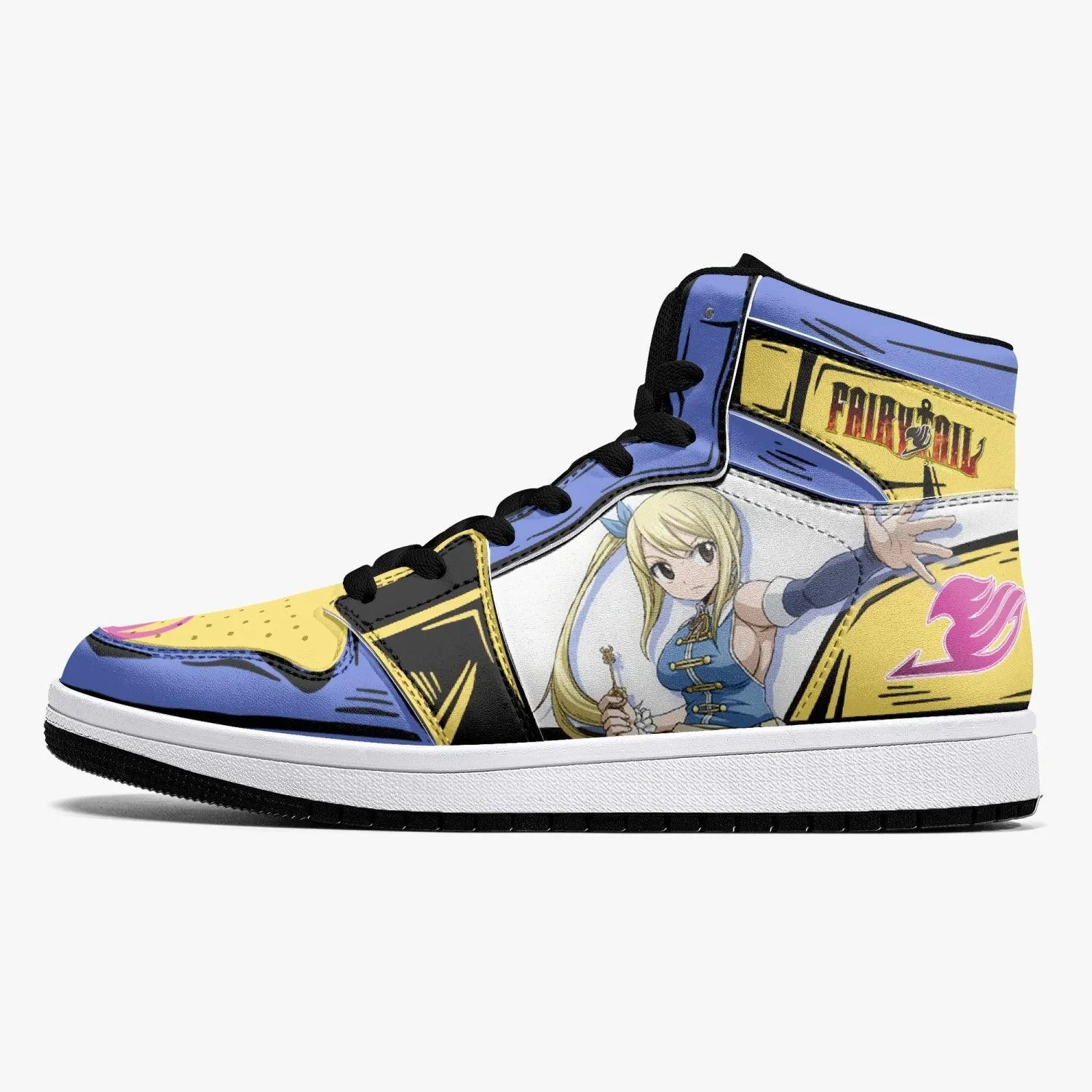Lucy Heartfilia Fairy Tail Mid 1 Basketball Shoes