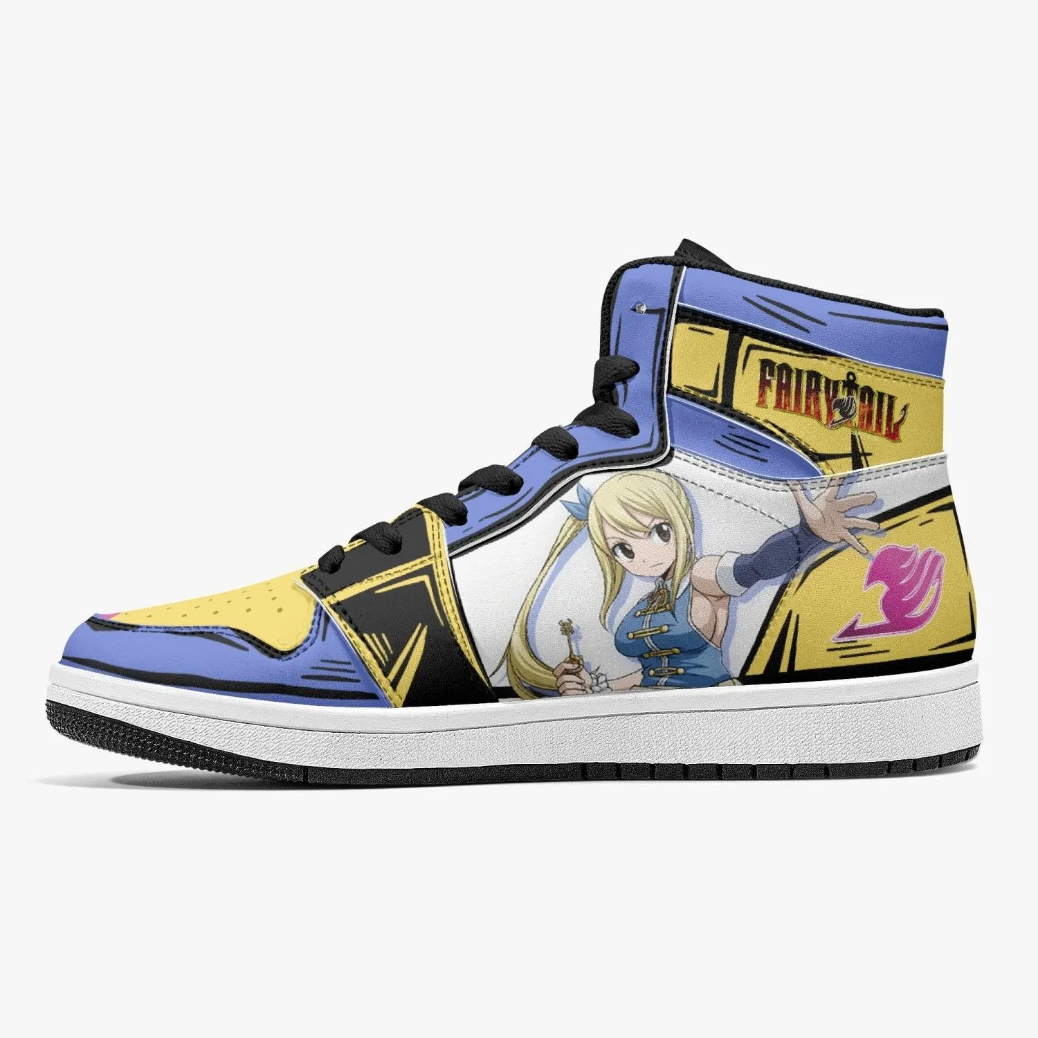 Lucy Heartfilia Fairy Tail Mid 1 Basketball Shoes