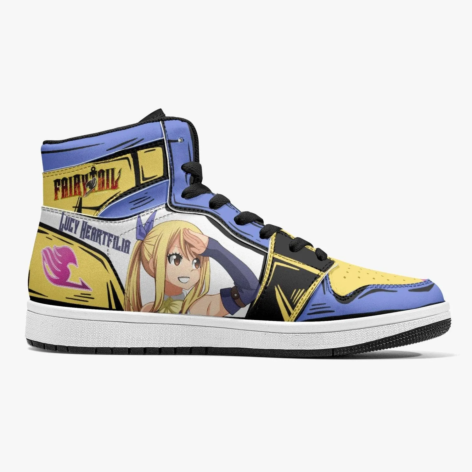 Lucy Heartfilia Fairy Tail Mid 1 Basketball Shoes