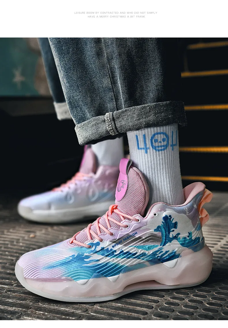 Luminous High-top Basketball Shoes