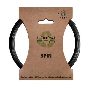 Luxilon Eco Spin 17/1.25 Tennis String (Black)