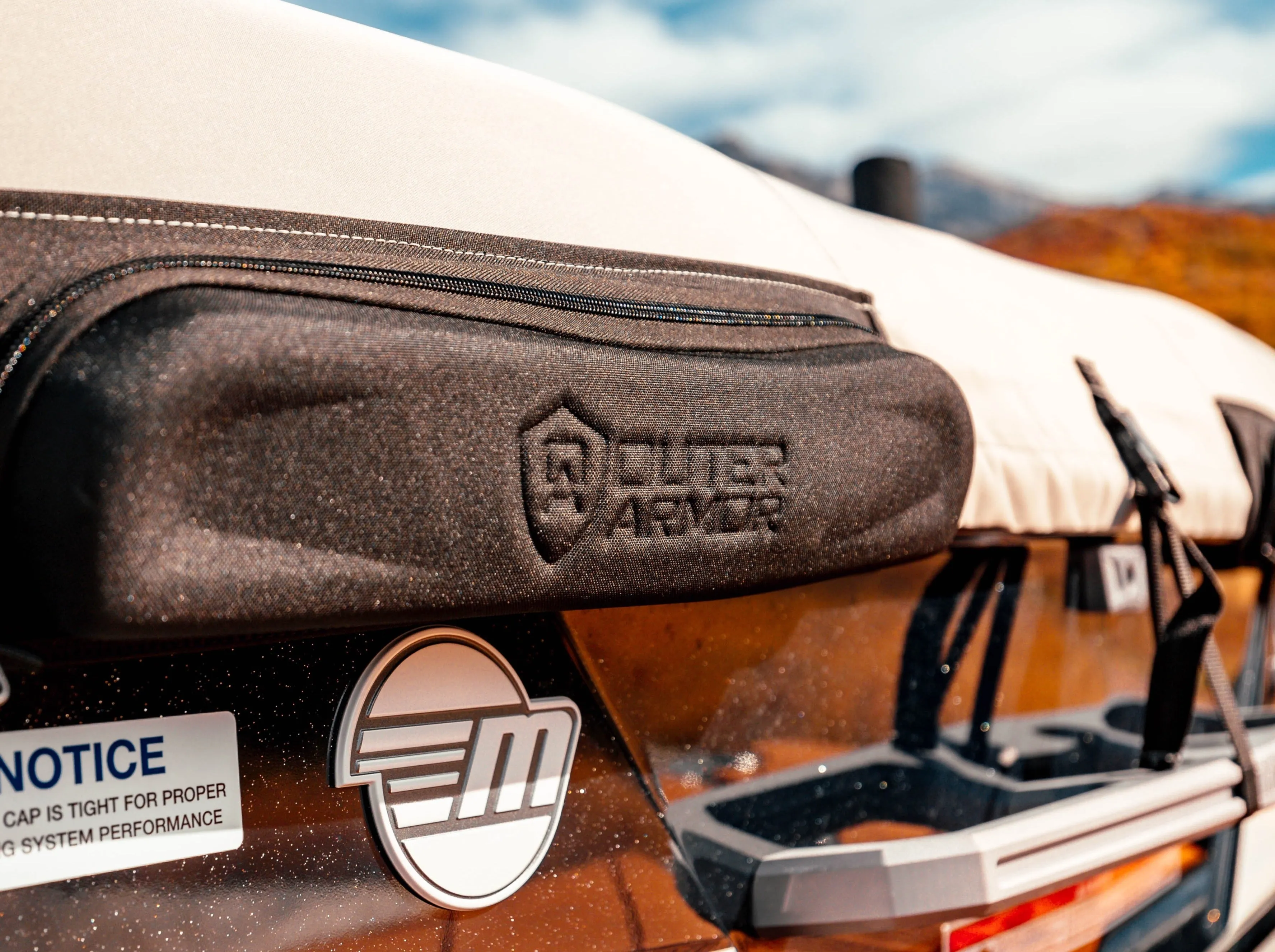 M235 Cover - GX Tower Up Position W/Swim Platform Cover