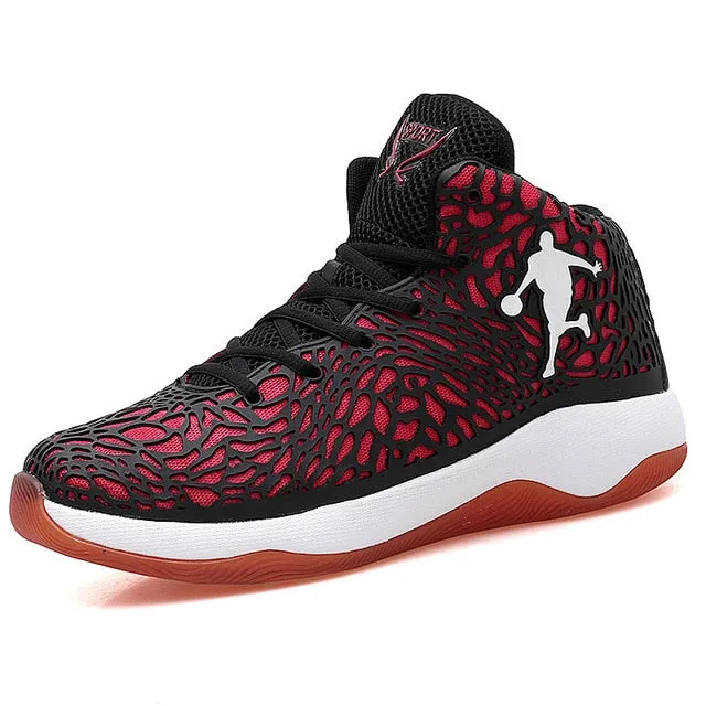 Man Light Jordan Basketball Shoes Breathable Anti-slip Basketball Sneakers