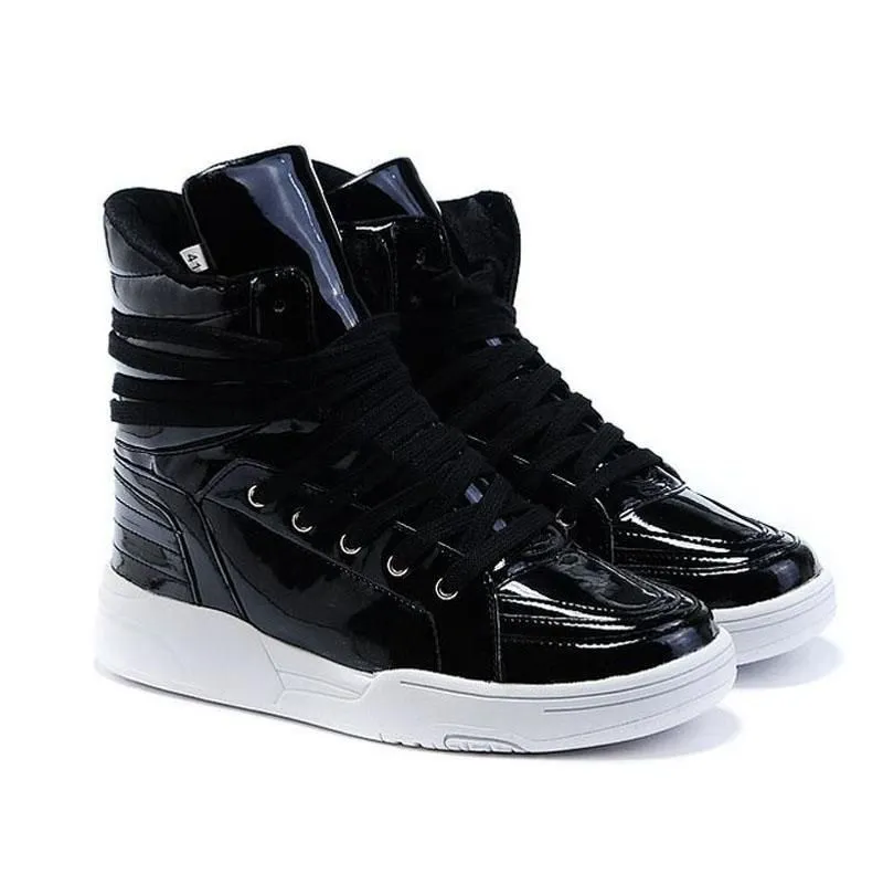 Men's Double Lace High Tops