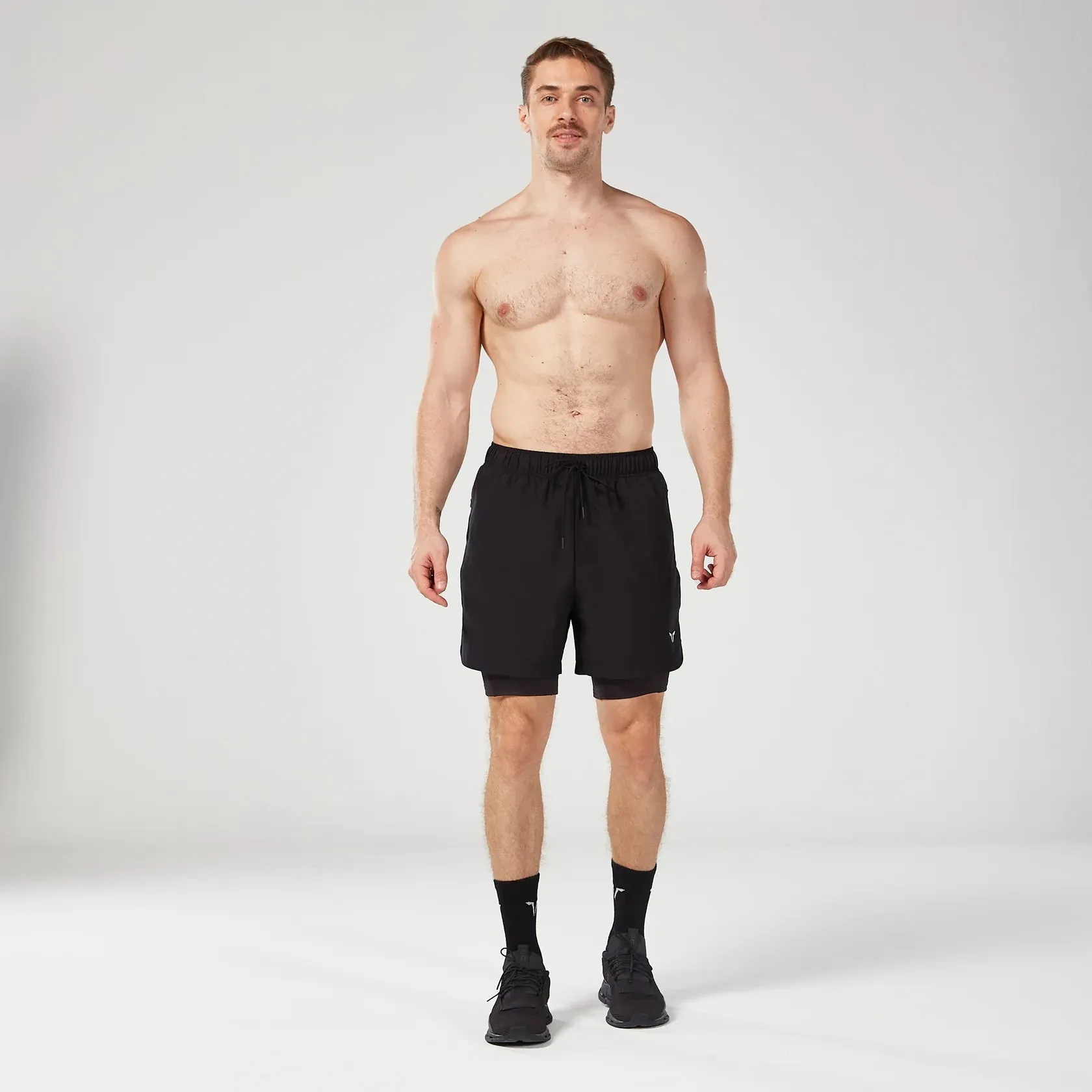 Mens Dry Tech 2in 1 7 Inch Short