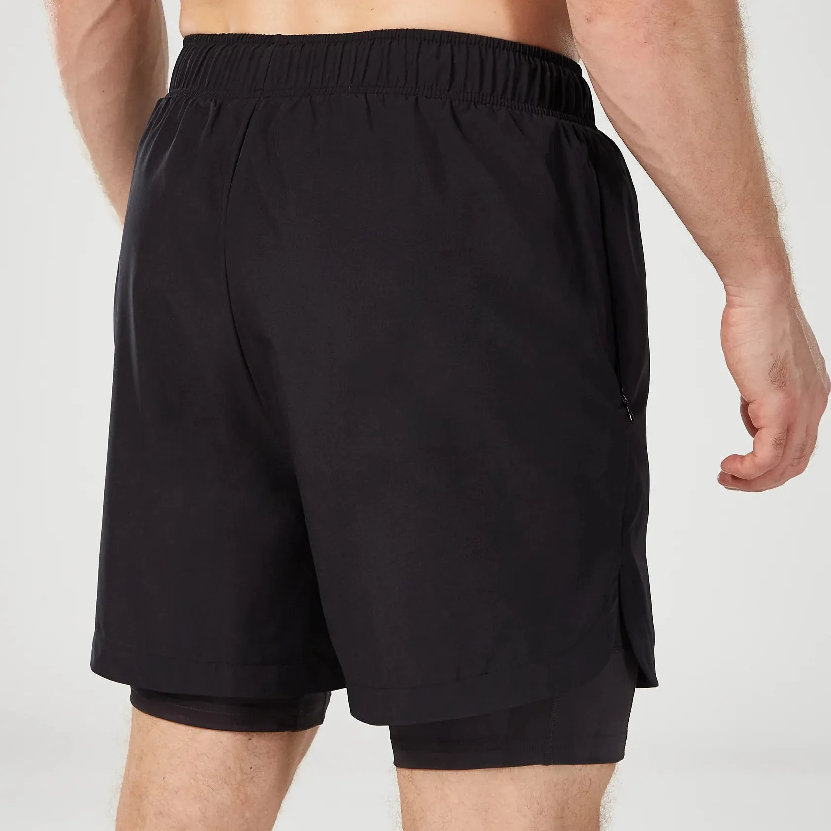 Mens Dry Tech 2in 1 7 Inch Short