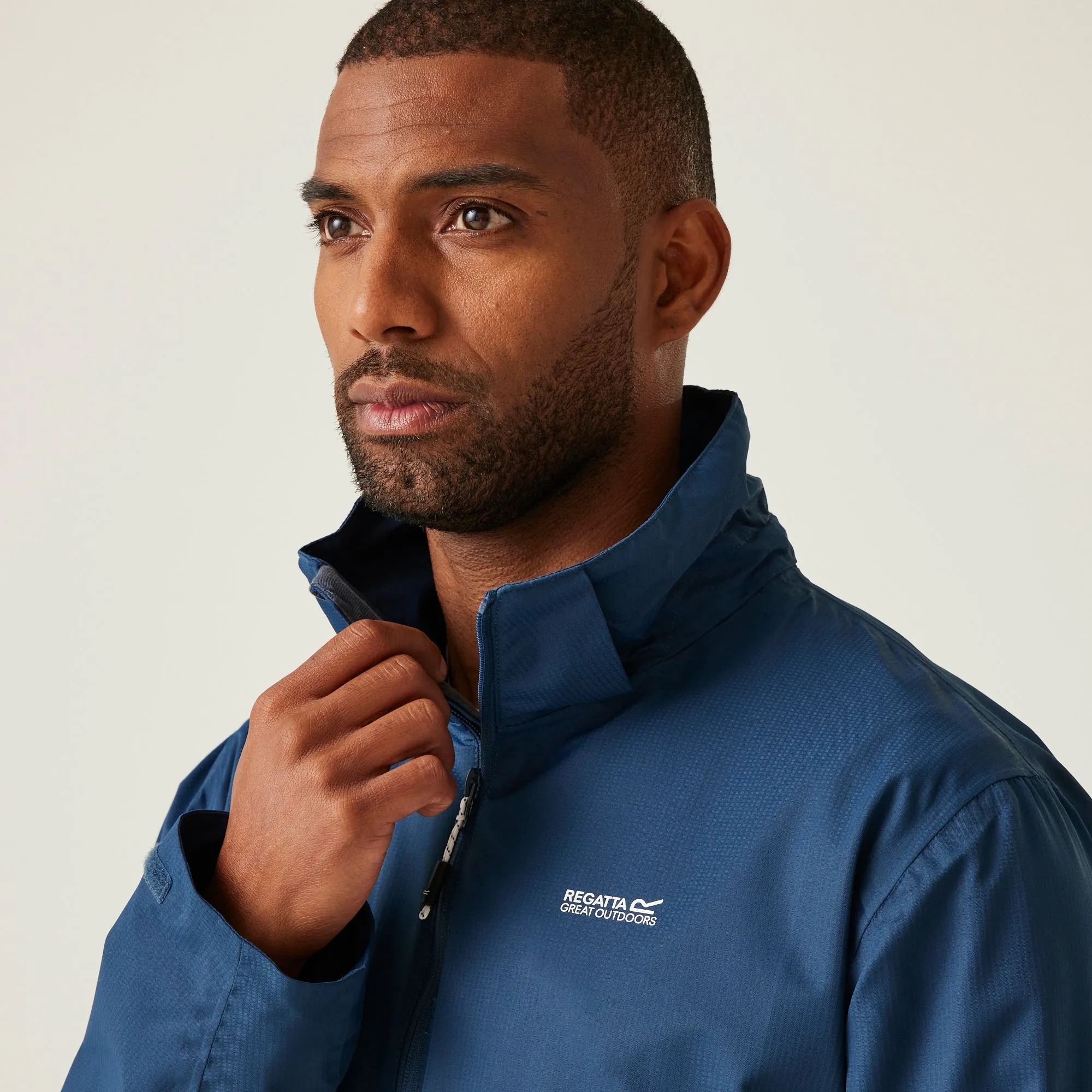 Men's Oakhowe Waterproof Jacket | Moonlight Denim