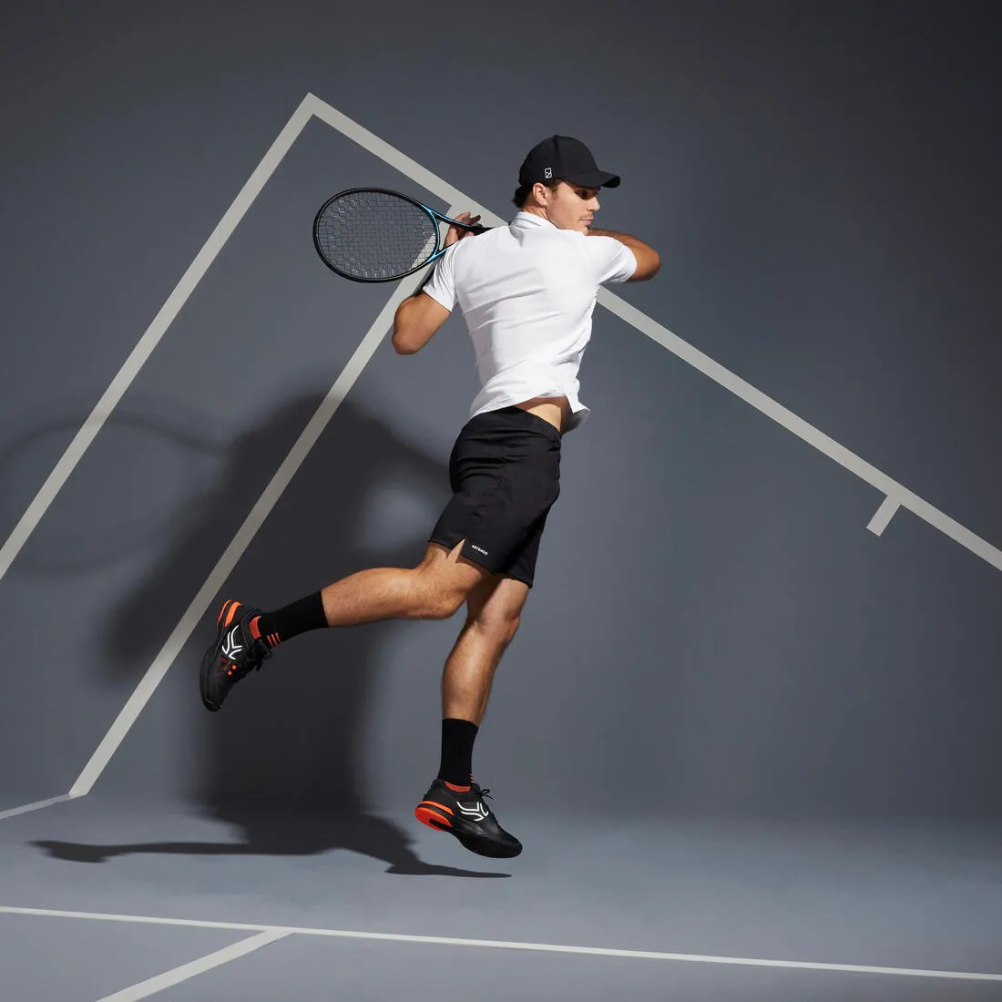 Men's Tennis Polo Shirt TPO 500 Dry