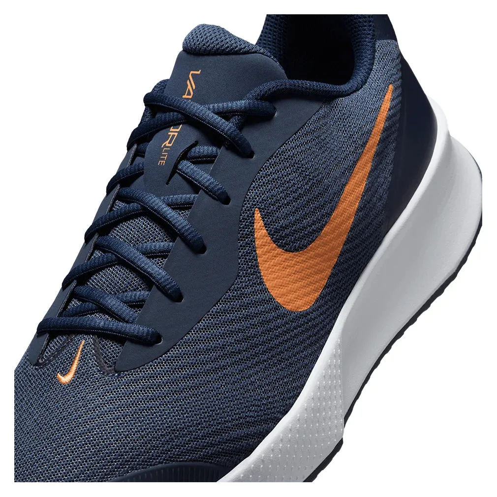 Men`s Vapor Lite 3 Tennis Shoes Thunder Blue and Obsidian