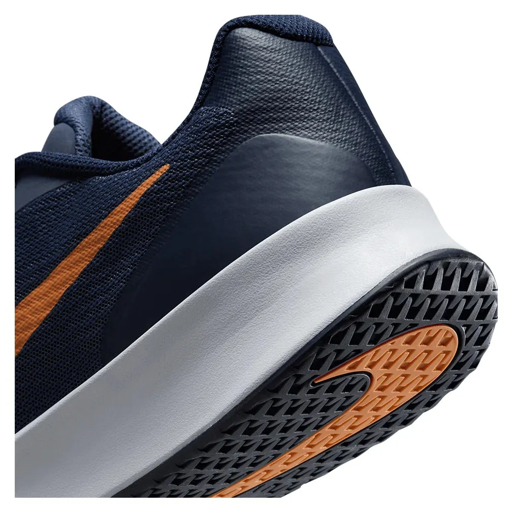 Men`s Vapor Lite 3 Tennis Shoes Thunder Blue and Obsidian