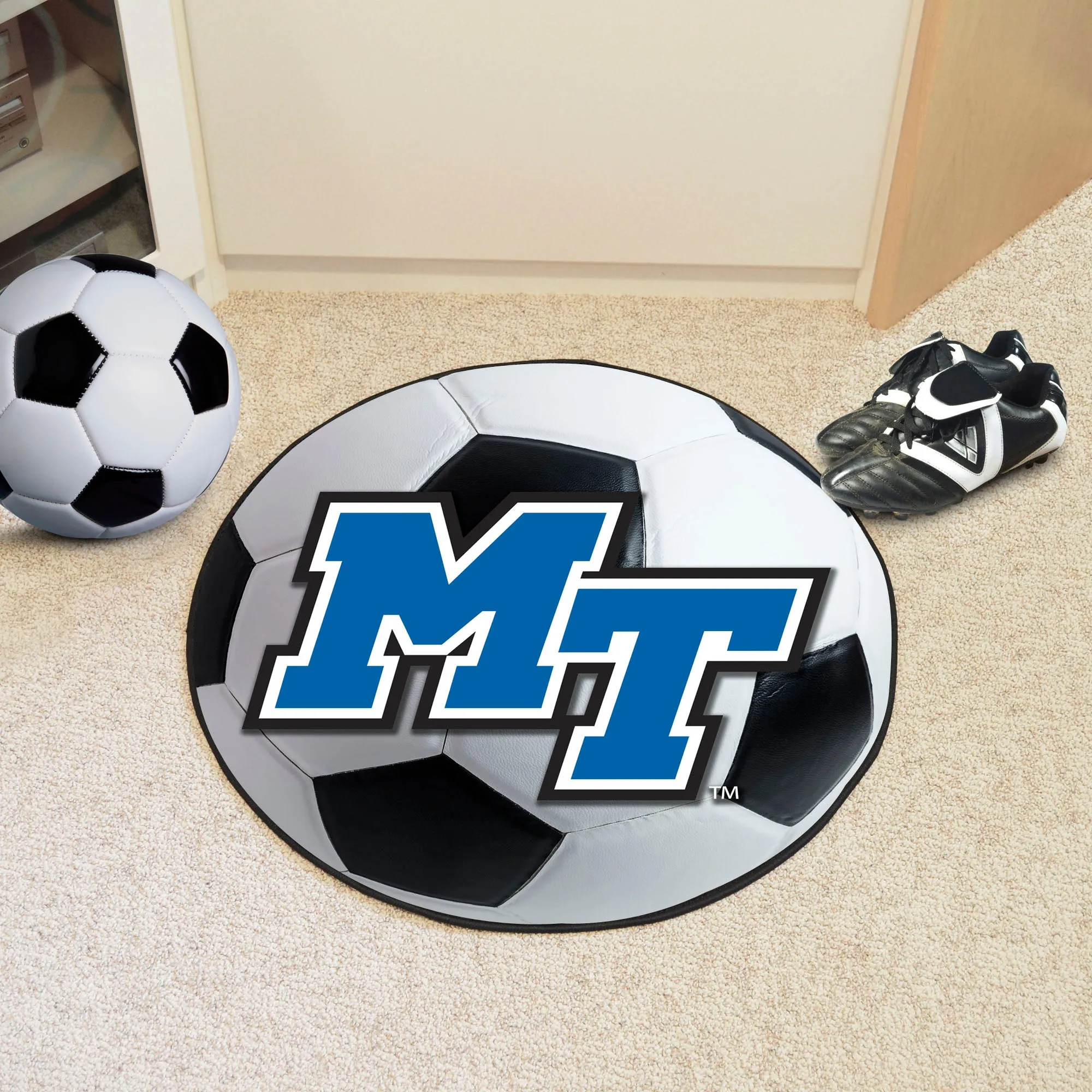 Middle Tennessee State Univ Soccer Ball Mat