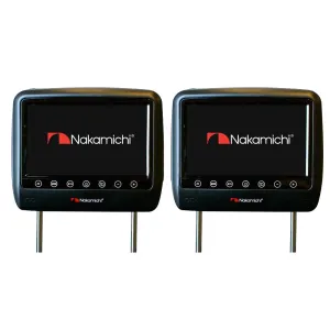 Nakamichi Car Headrest Monitor NHM-080A 8"
