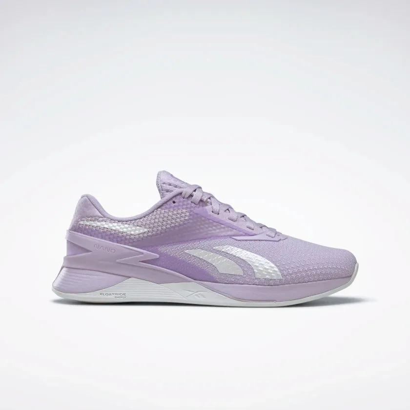 NANO X3 REEBOK CROSSFIT SCARPE DONNA CROSSFIT TRAINING FITNESS LILLA