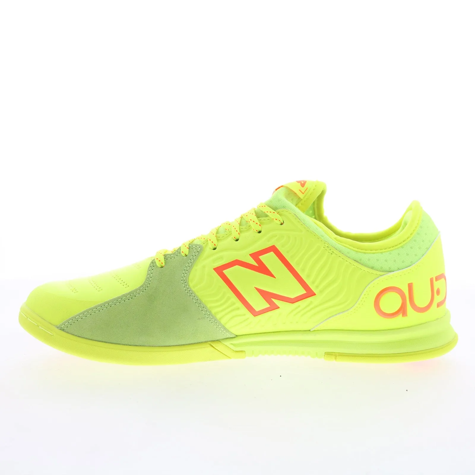 New Balance Audazo V5  Pro Indoor Mens Yellow Wide Athletic Soccer Shoes