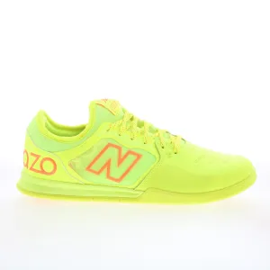 New Balance Audazo V5  Pro Indoor Mens Yellow Wide Athletic Soccer Shoes