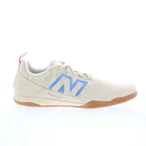New Balance Audazo V6 Pro Indoor Mens Beige Wide Athletic Soccer Shoes
