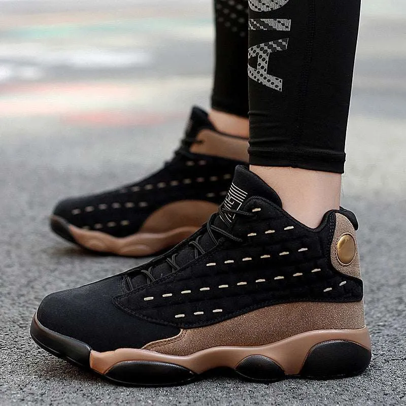 New Brand Basketball Sneakers Men Women Breathable Retro Shoes