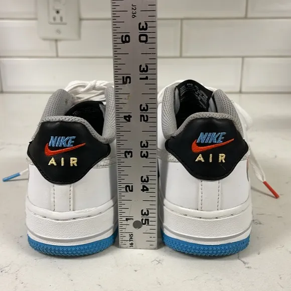 Nike Air Force 1 LV8 1 ‘Happy Hoops’ DM8088-100 Size 4Y