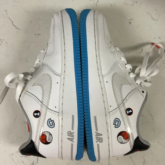 Nike Air Force 1 LV8 1 ‘Happy Hoops’ DM8088-100 Size 4Y