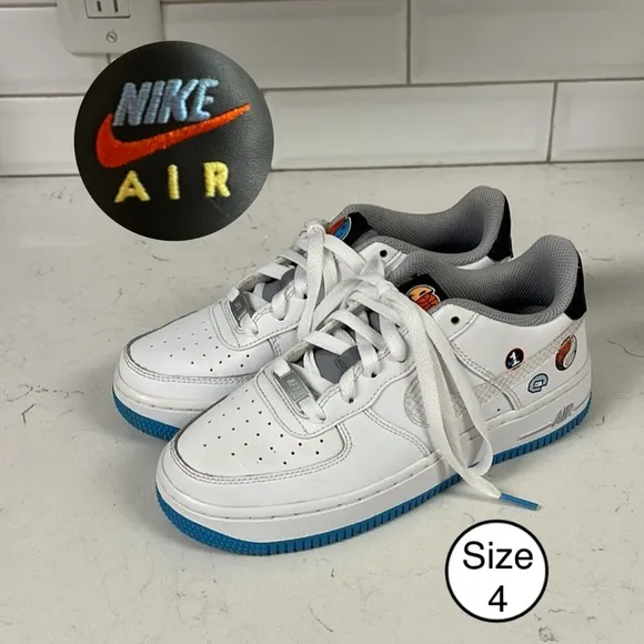 Nike Air Force 1 LV8 1 ‘Happy Hoops’ DM8088-100 Size 4Y