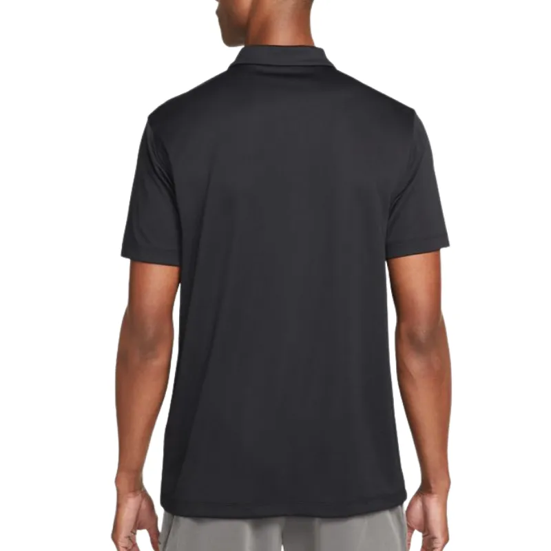 Nike Court Dri-FIT Mens Tennis Polo - Black/White