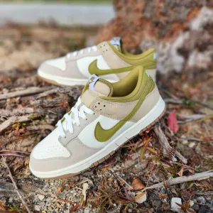 Nike Dunk Low Sail White Pacific Moss Green Beige HF4262-133 Sneaker Shoe