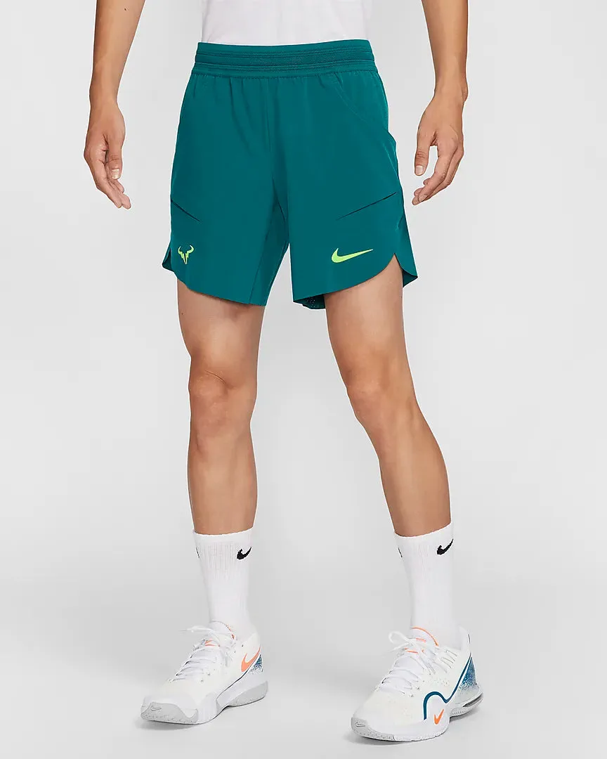 Nike Men's Fall Rafa Advantage 7" Short (Green) - 2024 NEW ARRIVAL