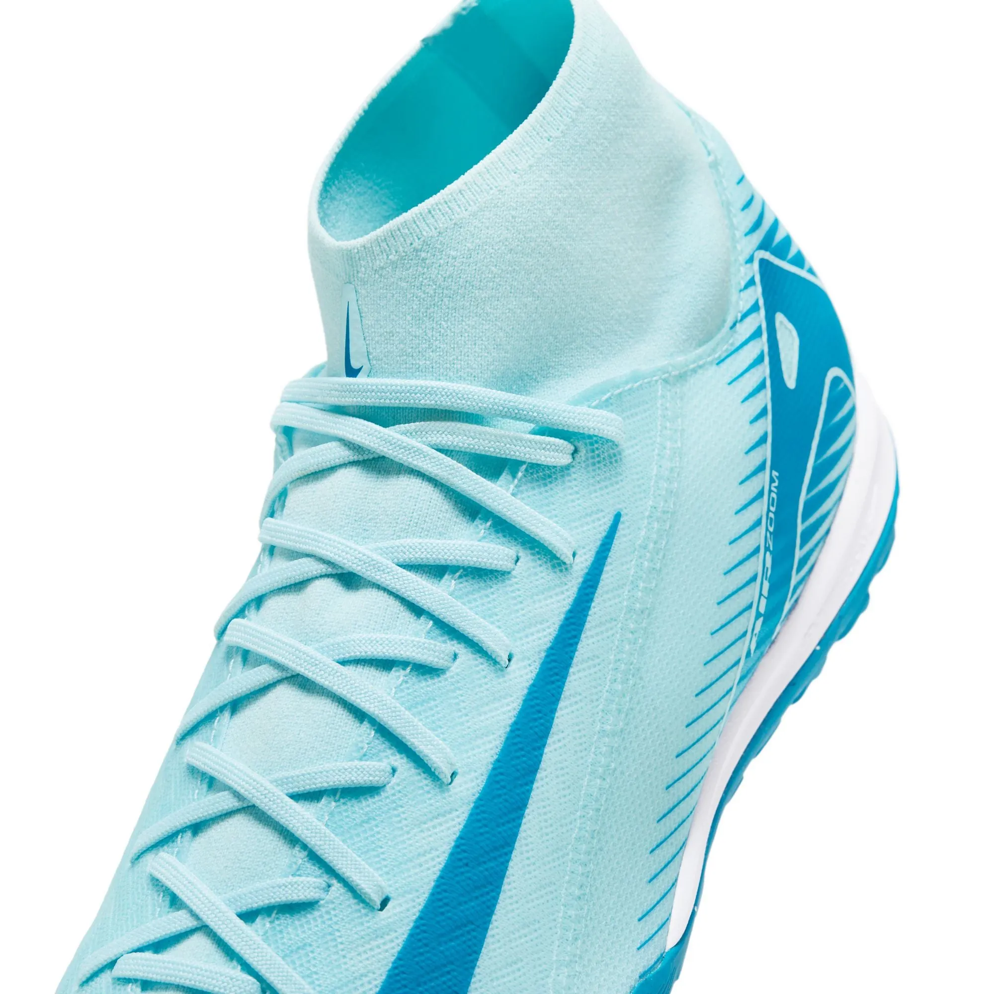 Nike Mercurial Superfly 10 Academy TF Turf Soccer Shoes - Glacier Blue/Blue Orbit