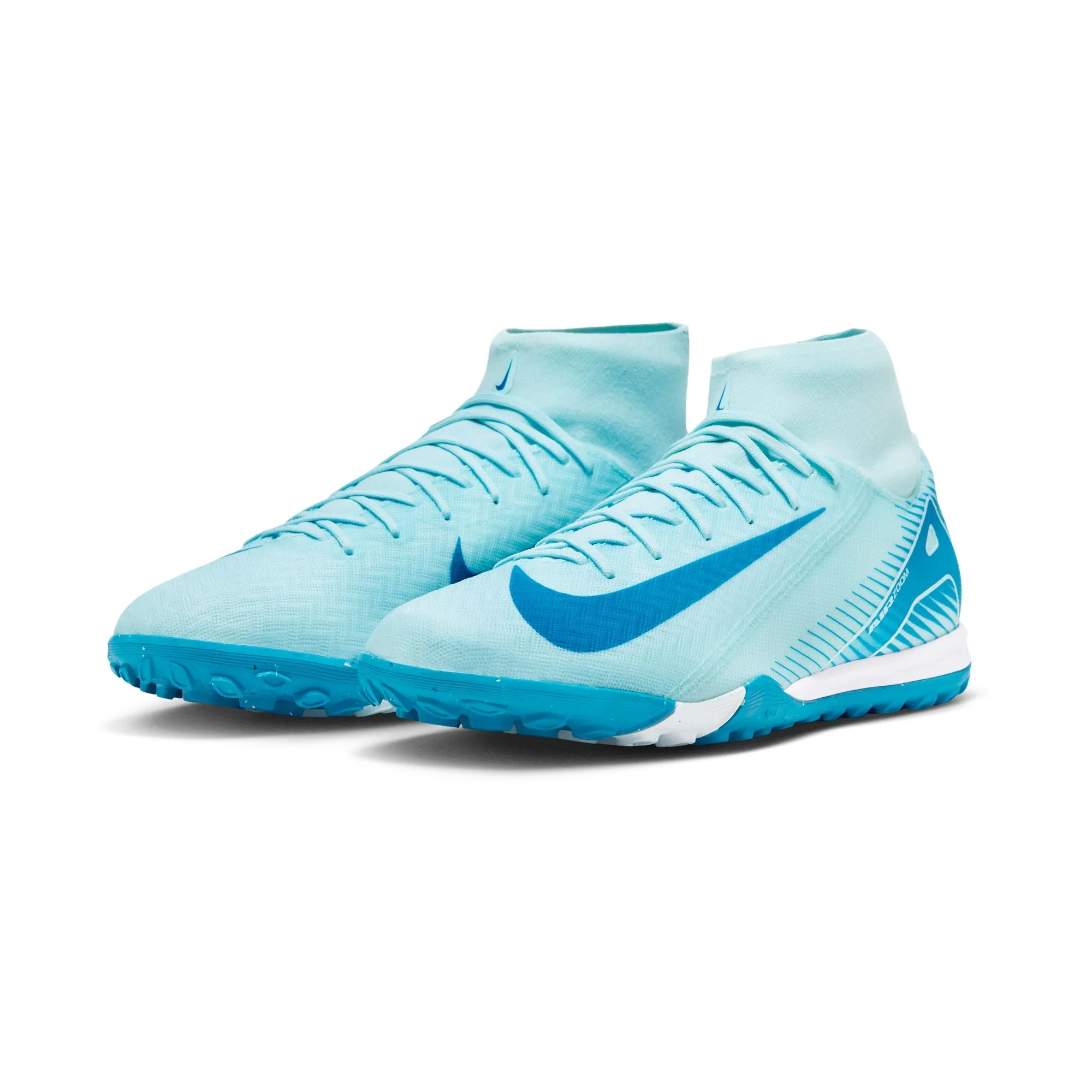 Nike Mercurial Superfly 10 Academy TF Turf Soccer Shoes - Glacier Blue/Blue Orbit