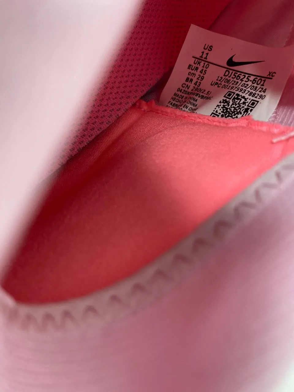 Nike Mercurial Vapor 15 Pro FG Soccer Cleats Pink/Black - New