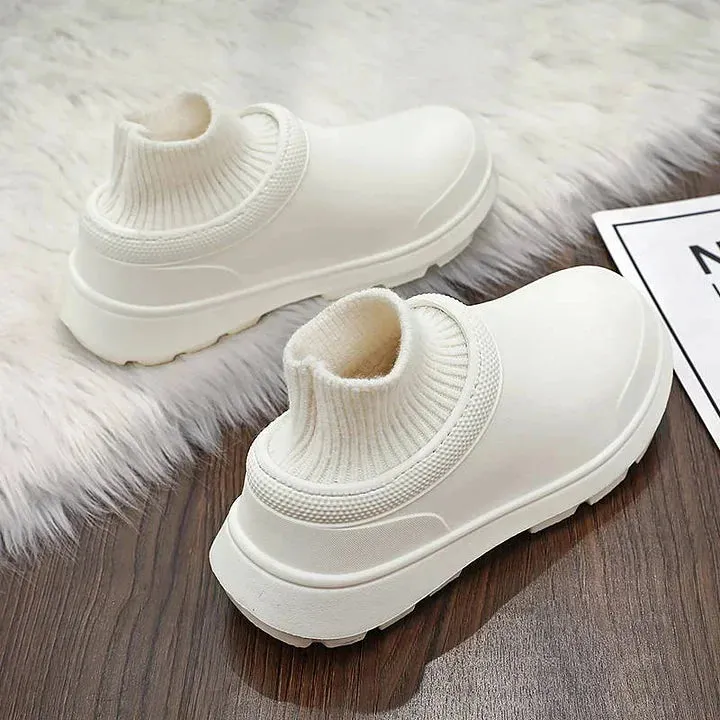 Non-Slip Shoes with Socks | Comfortable & Stylish Slip-Resistant Shoes