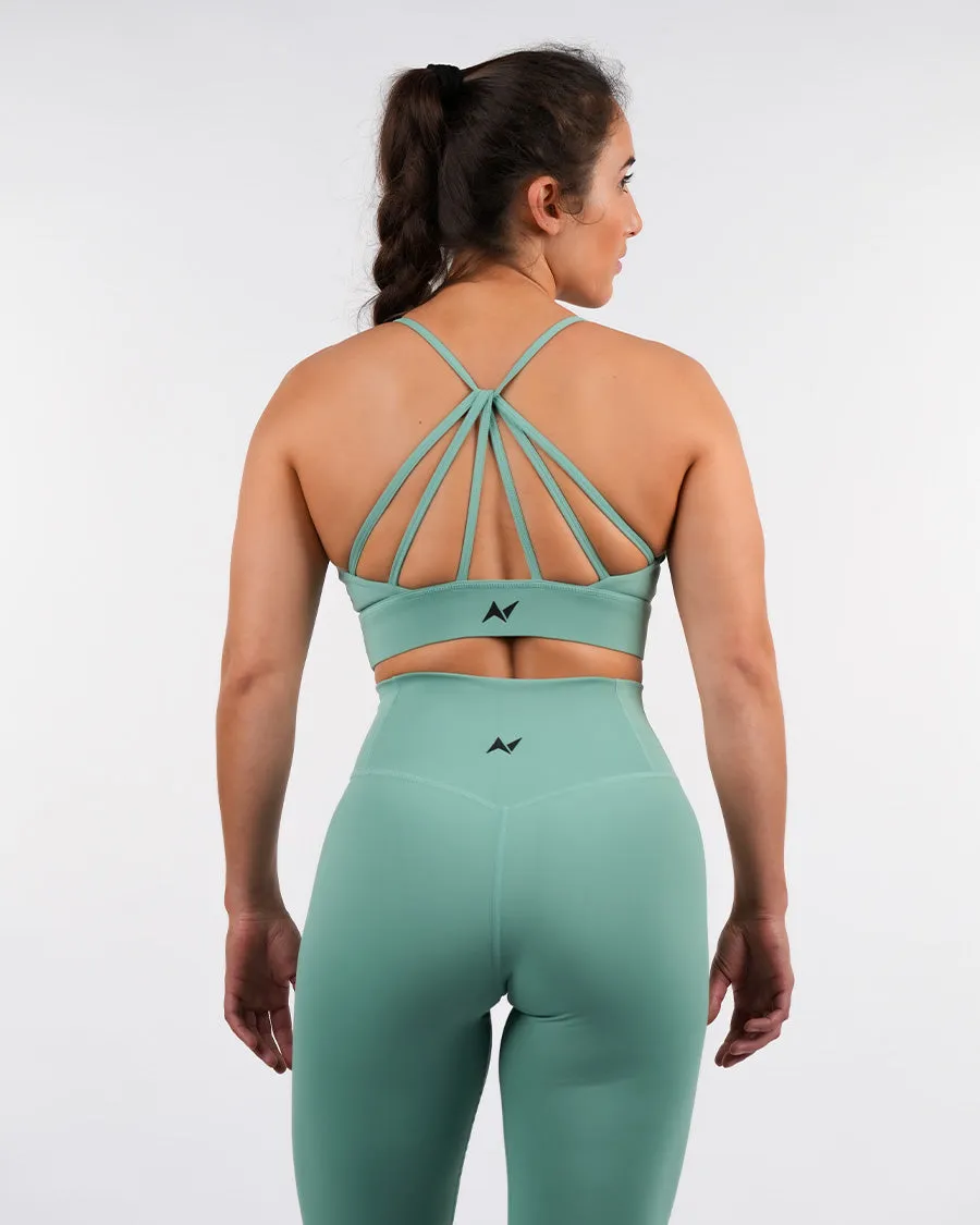 NS Khi  - Women CrossBack Sports Bra medium support