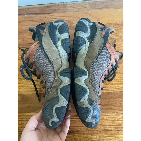 Oboz Firebrand II Low B-Dry Men Size 8.5 Waterproof Brown Leather Hiking Boot