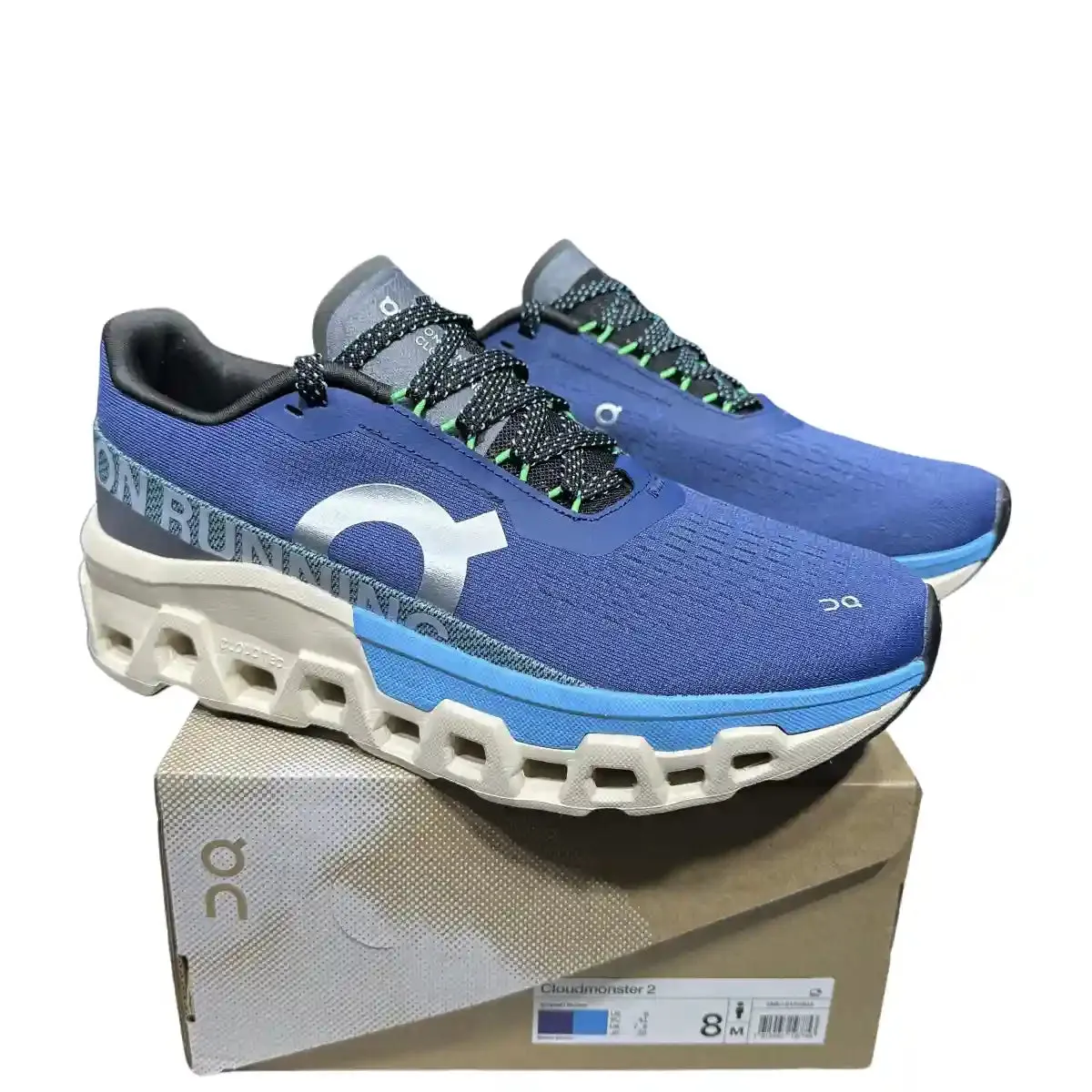 On Cloudmonster 2 Women's  Storm Gray/Sky Blue