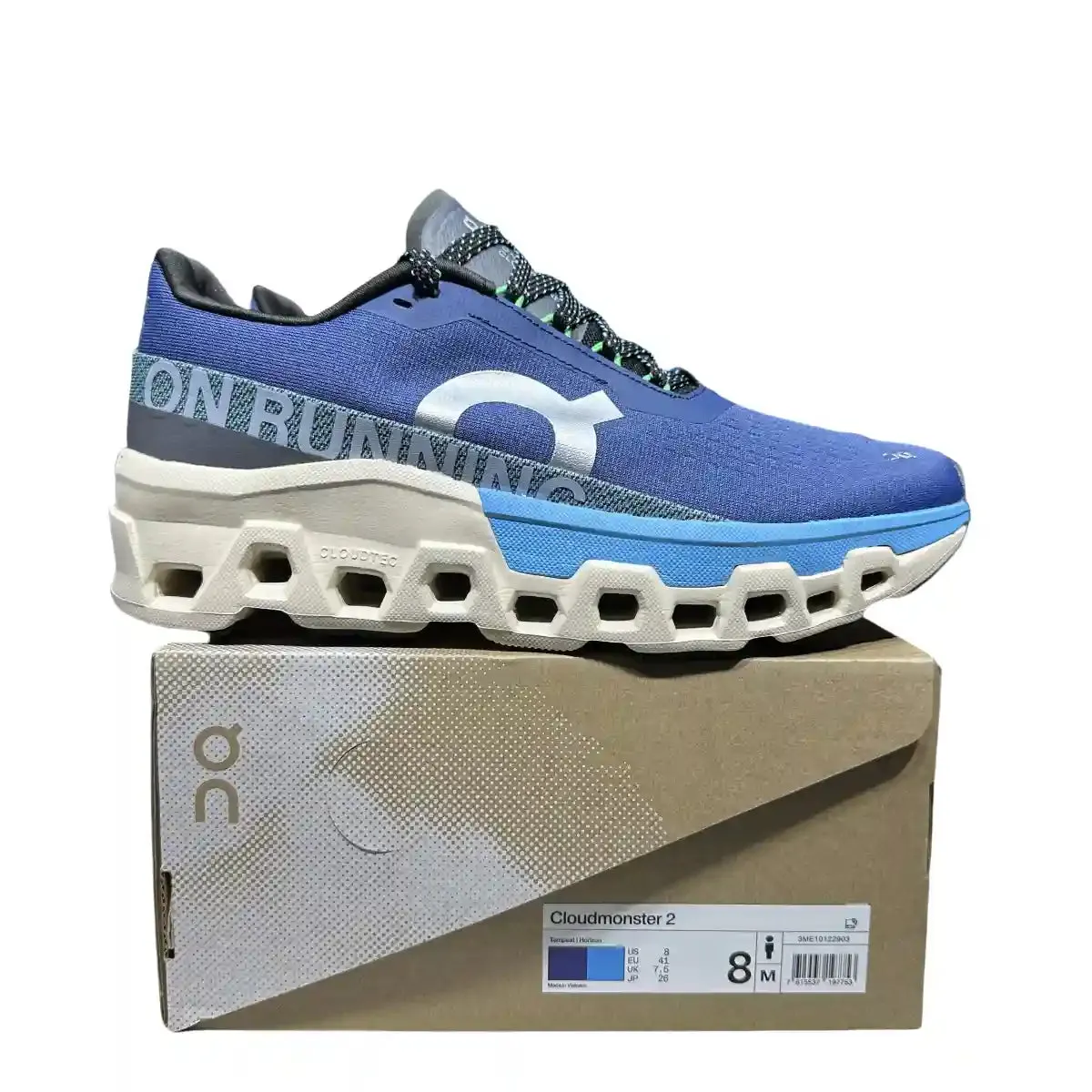 On Cloudmonster 2 Women's  Storm Gray/Sky Blue