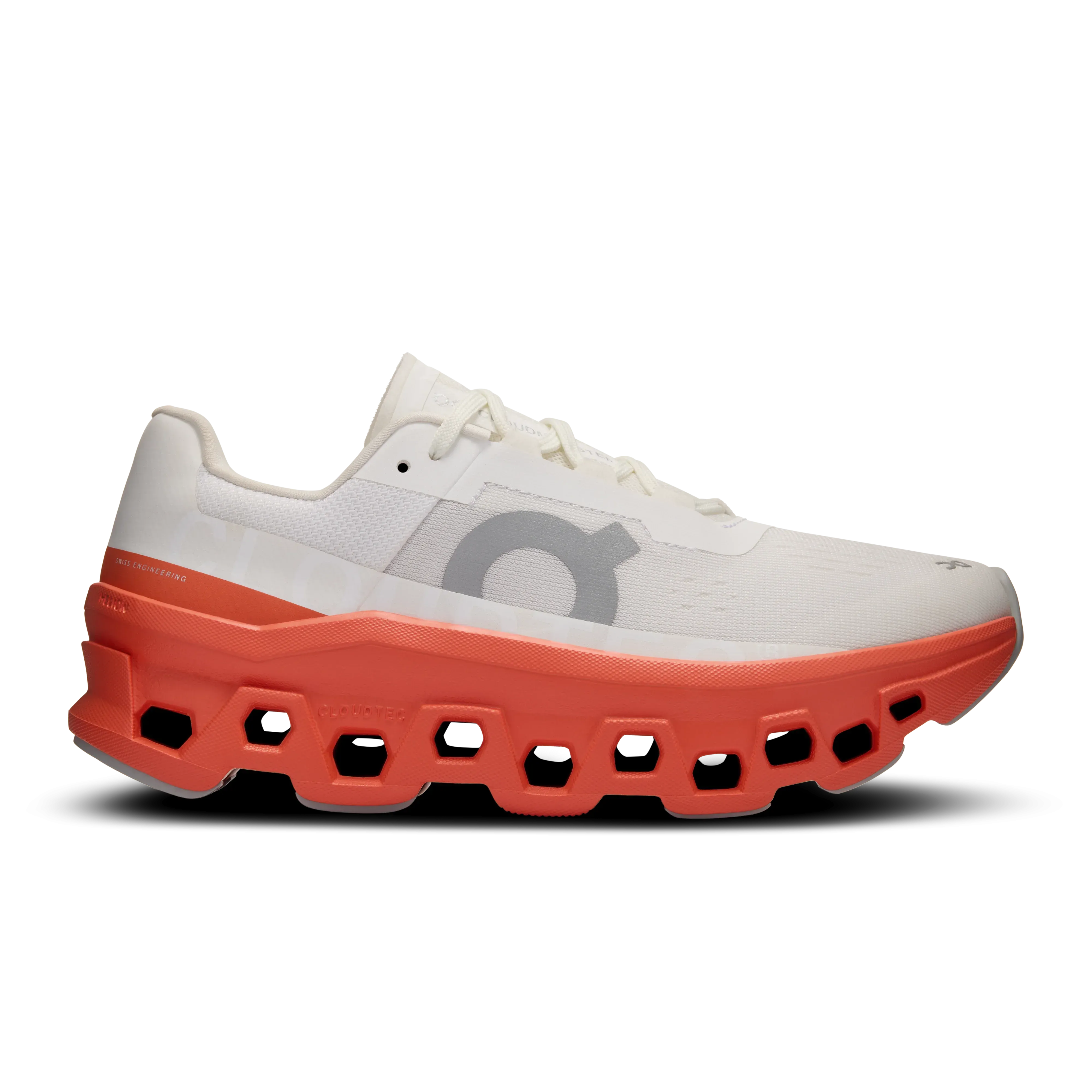 On Cloudmonster Women's White/Red